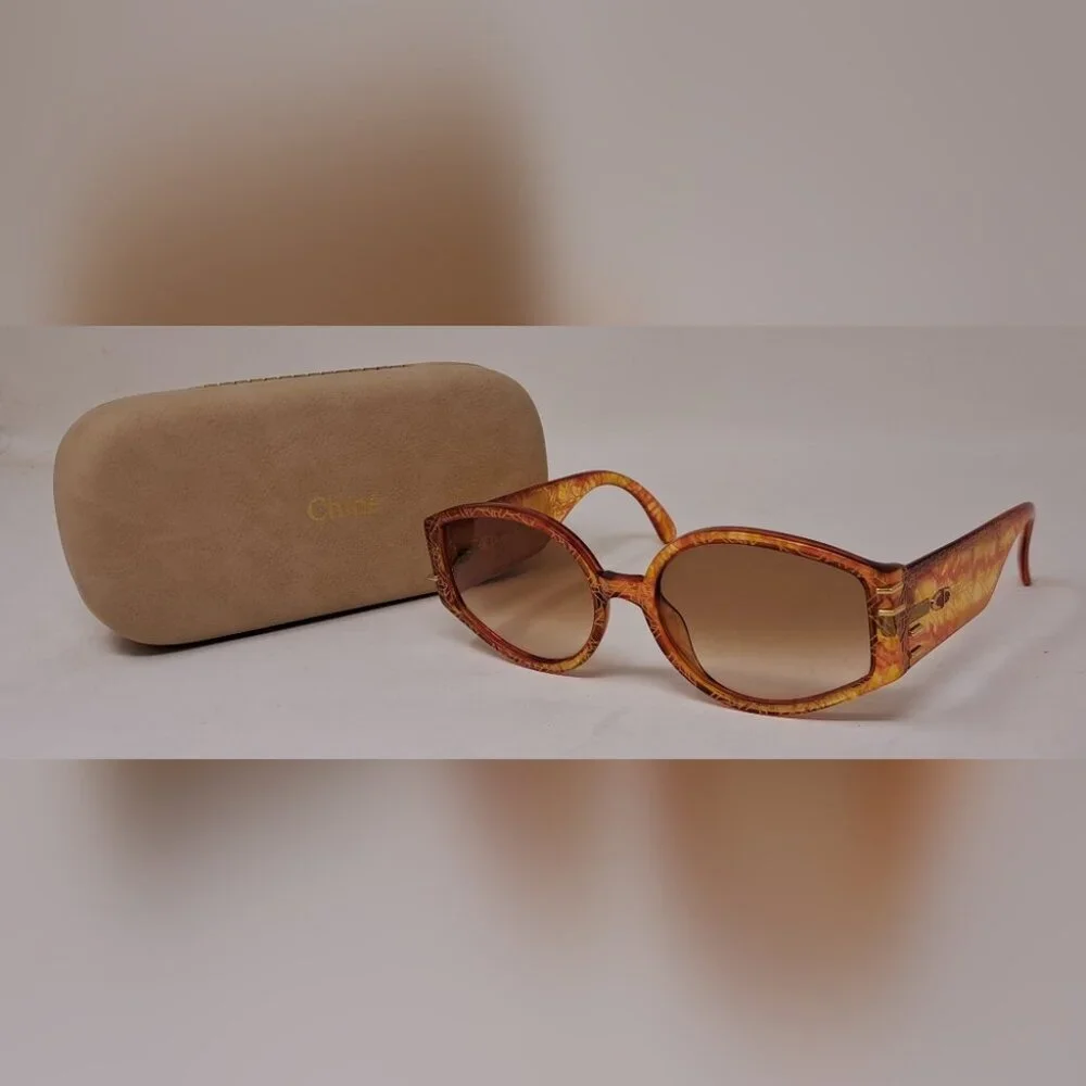 Christian Dior Women's Sunglasses Optyl Red Orange Vintage 80s 2603 40 57mm - Picture 14 of 16